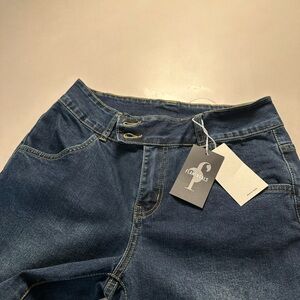 F. Rinaldi High Rise Women's Jeans - Dark Blue